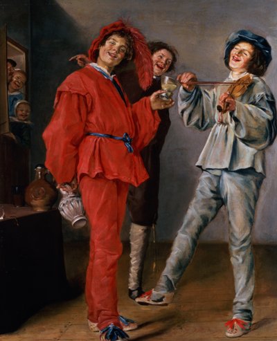 Three Boys Merry-making by Judith Leyster